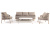 Лаунж-зона 4SIS Верона 5-местная Цвет: бежевый