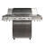 Газовый гриль B-Fire Kutuzov Premium 4 (2 столика + тележка 70 см.), нерж. сталь Газовый гриль B-Fire Kutuzov Premium 4 (2 столика + тележка 70 см.), нерж. сталь