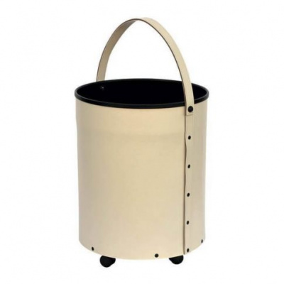 Дровница Comex 50.040P Tondo Ecopelle Panna D.38 H.50