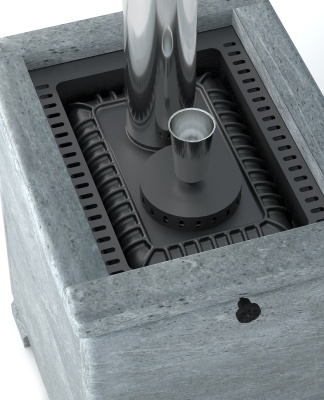 Комплект Эверест 24 Легкий пар (280) Пироксенит Элит, S-40 диаметр дымохода: 120 мм Комплект Эверест 24 Легкий пар (280) Пироксенит Элит, S-40 диаметр дымохода: 120 мм