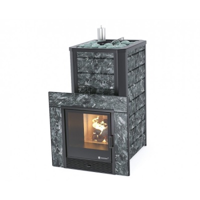 Печь для бани ИзиСтим Ялта 35 в камне Печь для бани ИзиСтим Ялта 35 в камне