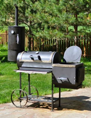 Гриль Смокер Fireline казан XXL