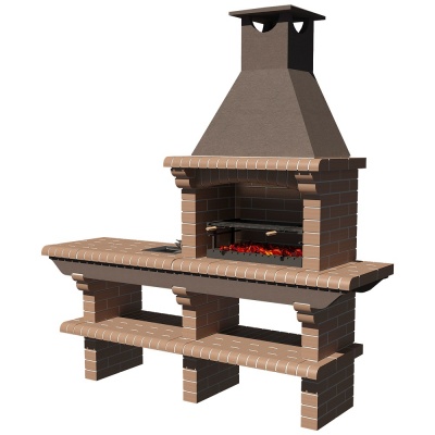 Кирпичное барбекю АРИСТОКРАТЪ 703 Кирпичное барбекю АРИСТОКРАТЪ 703