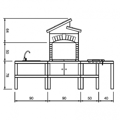 БАРБЕКЮ PALAZZETTI CORDOBA  БАРБЕКЮ PALAZZETTI CORDOBA