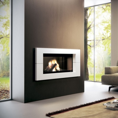 Каминная облицовка Palazzetti Paris white Каминная облицовка Palazzetti Paris white