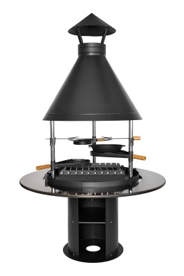 Гриль дровяной Fireline Basic 100 Round