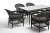 Обеденная группа 4SIS Амароне на 6 персоны Цвет: графит Обеденная группа 4SIS Амароне на 6 персоны Цвет: графит