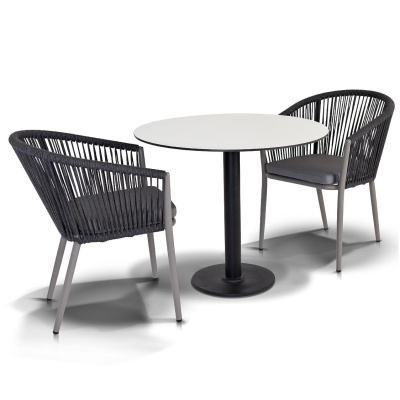 Стул 4SIS Марсель из роупа Цвет: темно-серый