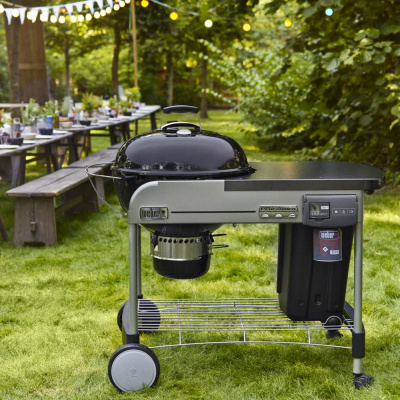 Угольный гриль Weber Performer Deluxe GBS, 57 см, черный
