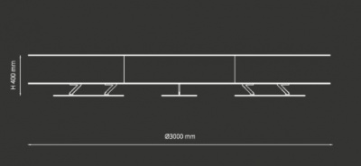 Гриль очаг Fireline Zero 3000