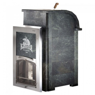 Печь для бани дровяная ИнжКомЦентр ВВД Князь Калита (Серпентинит Премиум)