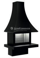 Островной камин Aves 39 Верона пристенный со стеклом