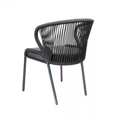 Стул 4SIS Милан из роупа Цвет: темно-серый