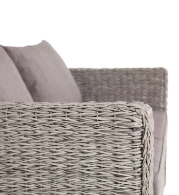 Диван 4SIS Капучино двухместный (гиацинт) Цвет: графит