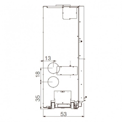 Каминная топка EdilKamin WINDO 90 N, nero Каминная топка EdilKamin WINDO 90 N, nero