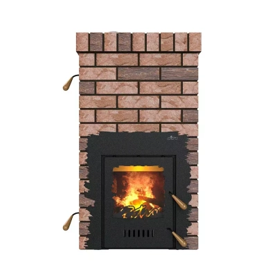 Дровяная банная печь Grill'D Retro World Short