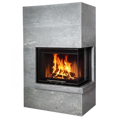 Камин NunnaUuni Deko 5 RW, пристенный правый