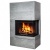 Камин NunnaUuni Deko 5 RW, пристенный правый