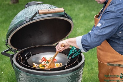 Керамический гриль Big Green Egg Large