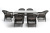 Обеденная группа 4SIS Амароне на 6 персоны Цвет: графит Обеденная группа 4SIS Амароне на 6 персоны Цвет: графит