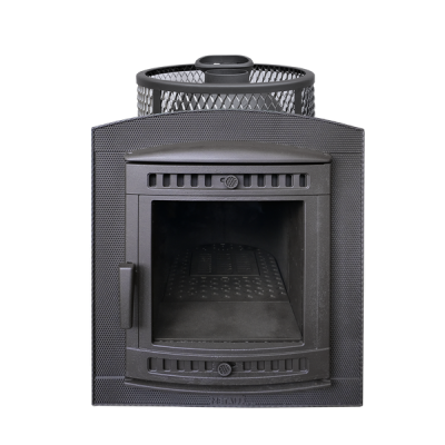 Печь для бани чугунная Атмосфера с комбинированной облицовкой Печь для бани чугунная Атмосфера с комбинированной облицовкой