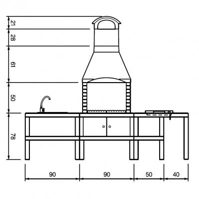 БАРБЕКЮ PALAZZETTI ARIEL БАРБЕКЮ PALAZZETTI ARIEL