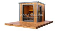Модульная баня М2 (2,55 м)