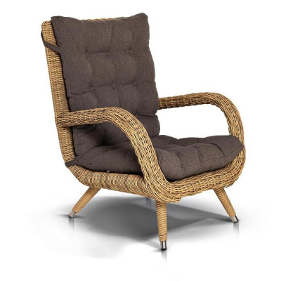 Кресло 4SIS Толедо с подушками Цвет: соломенный Кресло 4SIS Толедо с подушками Цвет: соломенный