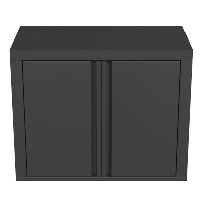 Шкаф настенный c распашными дверями Черный Шкаф настенный c распашными дверями Черный