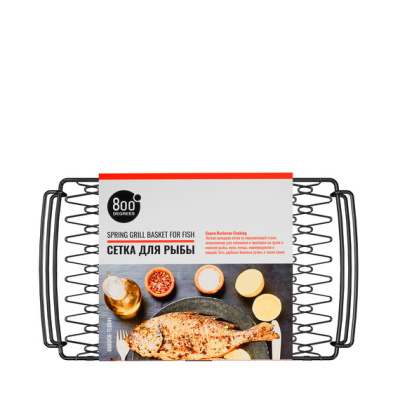 Сетка для рыбы эластичная 800 Degrees Spring Grill Basket Сетка для рыбы эластичная 800 Degrees Spring Grill Basket