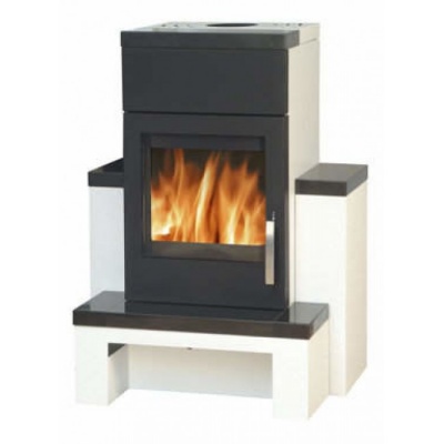 Печь-камин ABX Hamar (гранит черный)