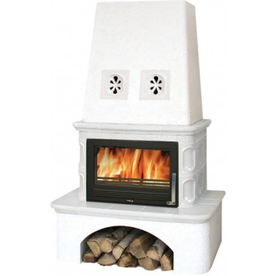 Печь-камин ABX LAPONIE (перламутр) Печь-камин ABX LAPONIE (перламутр)