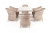 Обеденная группа 4SIS Эспрессо Цвет: бежевый