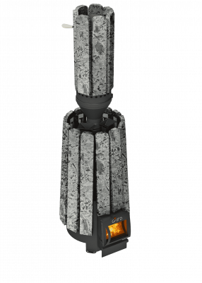 Дымоход-конвектор Grill'D Stone (D115/250) (Серпентинит)