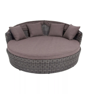 Круглый шезлонг 4SIS Стильяно Цвет: графит Круглый шезлонг 4SIS Стильяно Цвет: графит