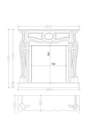 Мраморный портал Mellissa