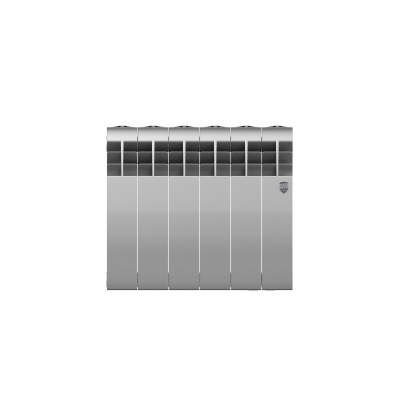 Радиатор Royal Thermo BiLiner 350 /Silver Satin - 6 секц.