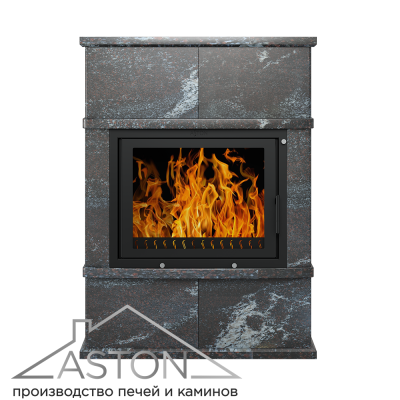 Камин ASTON 700 «VYBORG» Н-1276 Амфиболит диаметр дымохода: 150 мм Камин ASTON 700 «VYBORG» Н-1276 Амфиболит диаметр дымохода: 150 мм