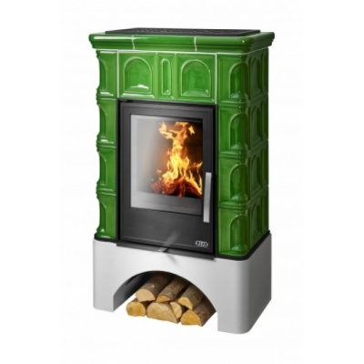 Печь-камин ABX BRITANIA KPI, с допуском воздуха (зеленый) Печь-камин ABX BRITANIA KPI, с допуском воздуха (зеленый)