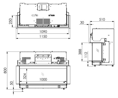 Электрокамин DRU Virtuo 100/3 Evolve Электрокамин DRU Virtuo 100/3 Evolve