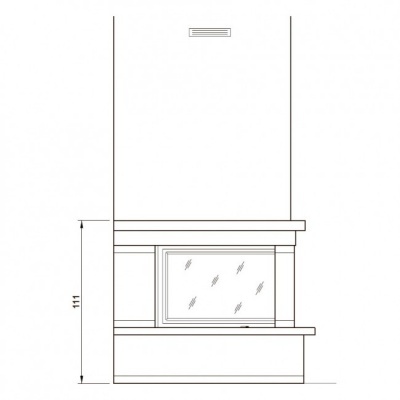 Каминная облицовка Palazzetti Amburgo