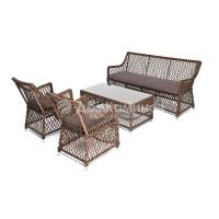 Лаунж-зона 4SIS Асти на 4 персоны Цвет: коричневый