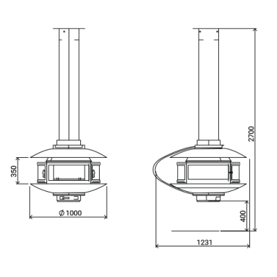 Камин Traforart Fancy art Открытый Камин Traforart Fancy art Открытый