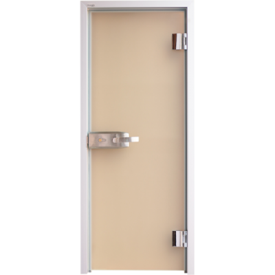 Дверь стеклянная Grandis GS 7x21 сатин