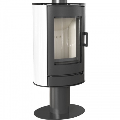 Печь камин KOZA AB/S/N/O/GLASS Белая Печь камин KOZA AB/S/N/O/GLASS Белая