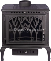 Чугунная печь Loki Forest черный