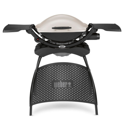 Гриль газовый Weber Q 1200 на подставке, серый
