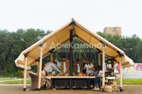 Беседка зона BBQ