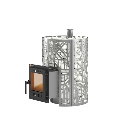 Печь для бани Эверест "Steam Master" GALAXY 18 INOX (210М) диаметр дымохода: 115 мм Печь для бани Эверест "Steam Master" GALAXY 18 INOX (210М) диаметр дымохода: 115 мм