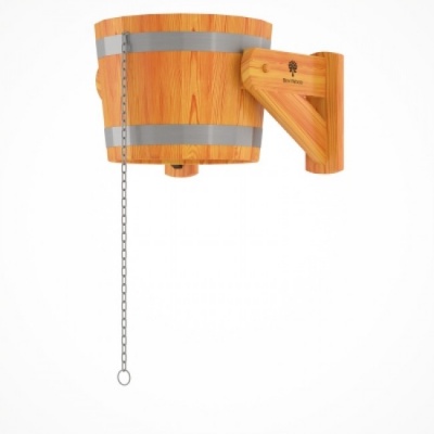 Обливное устройство BentWood 20л из лиственницы натуральной